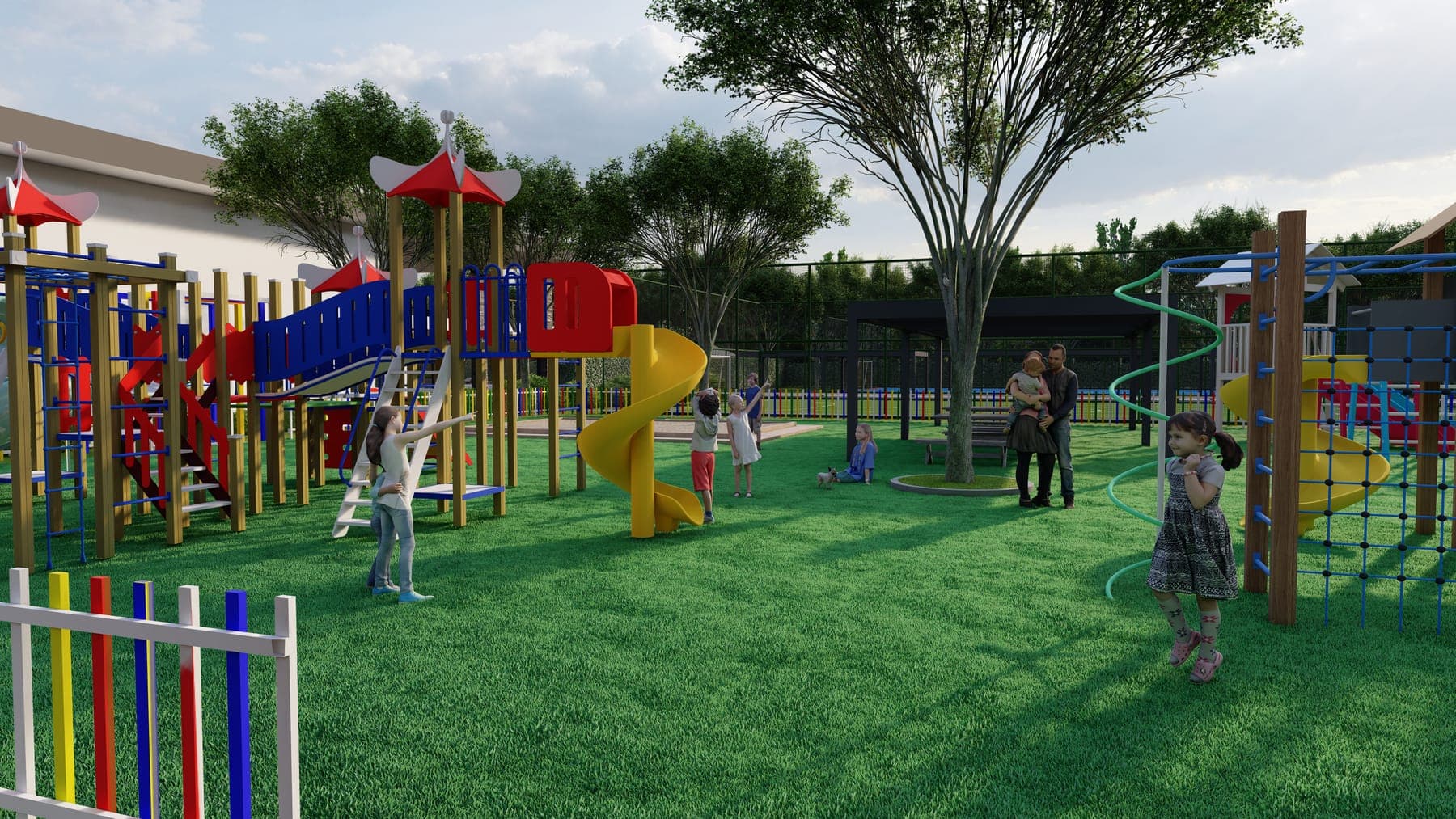 Areguá Forest — Plaza de juegos infantiles